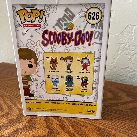 Scooby-Doo 50th Anniversary Funko Pop! Figures. Lot Of 4 Scooby Shaggy Witch Dr - Picture 9 of 15